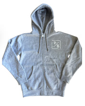 Load image into Gallery viewer, Heavyweight Zip Up Hooded Sweatshirt
